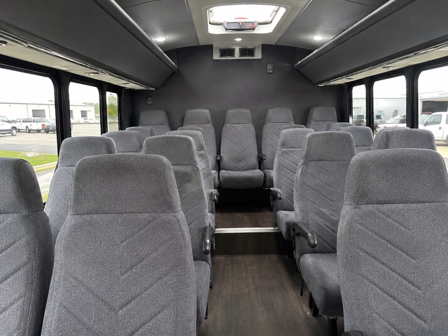 20 passenger minibus inside