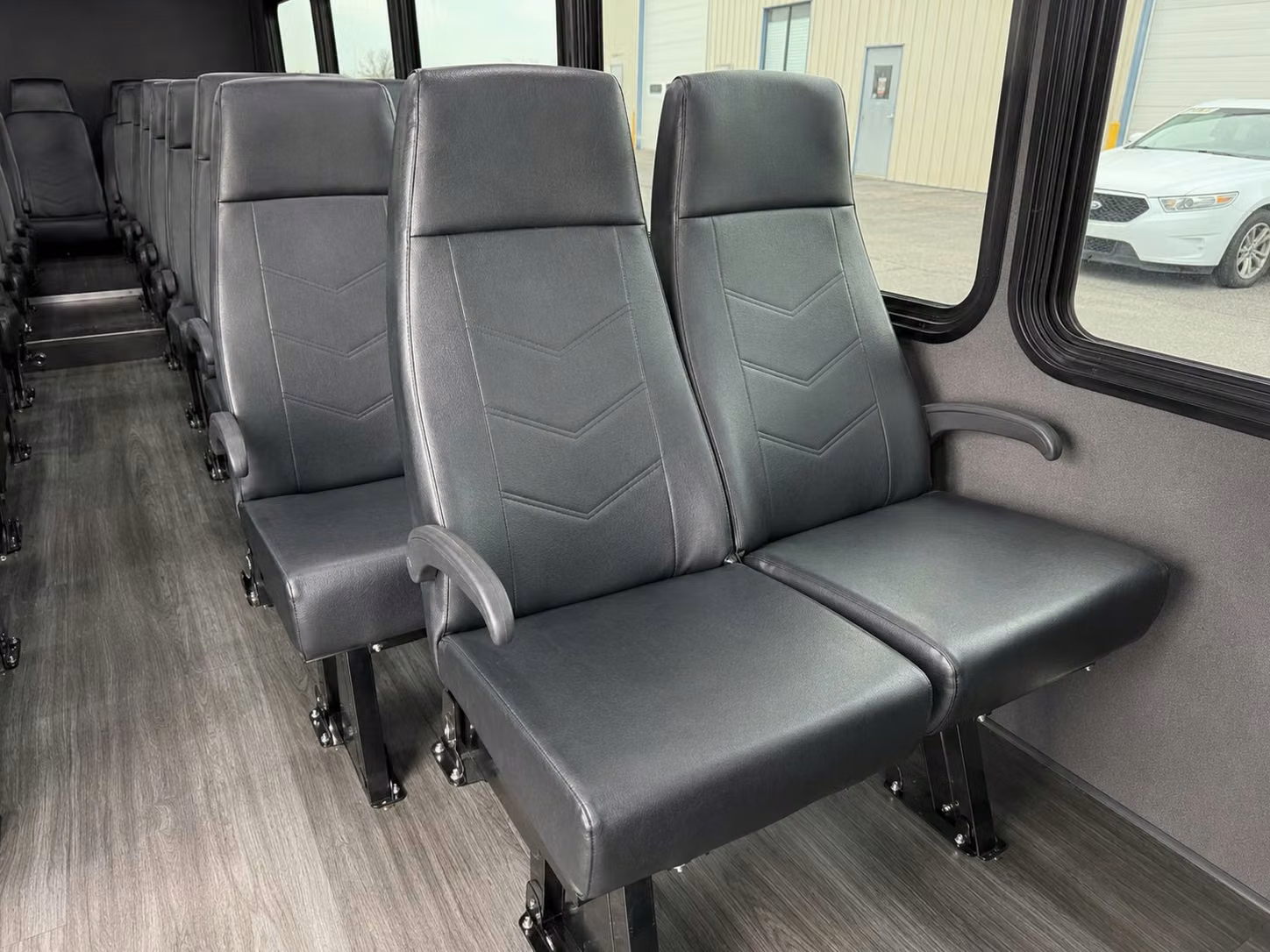 20 passenger minibus interior