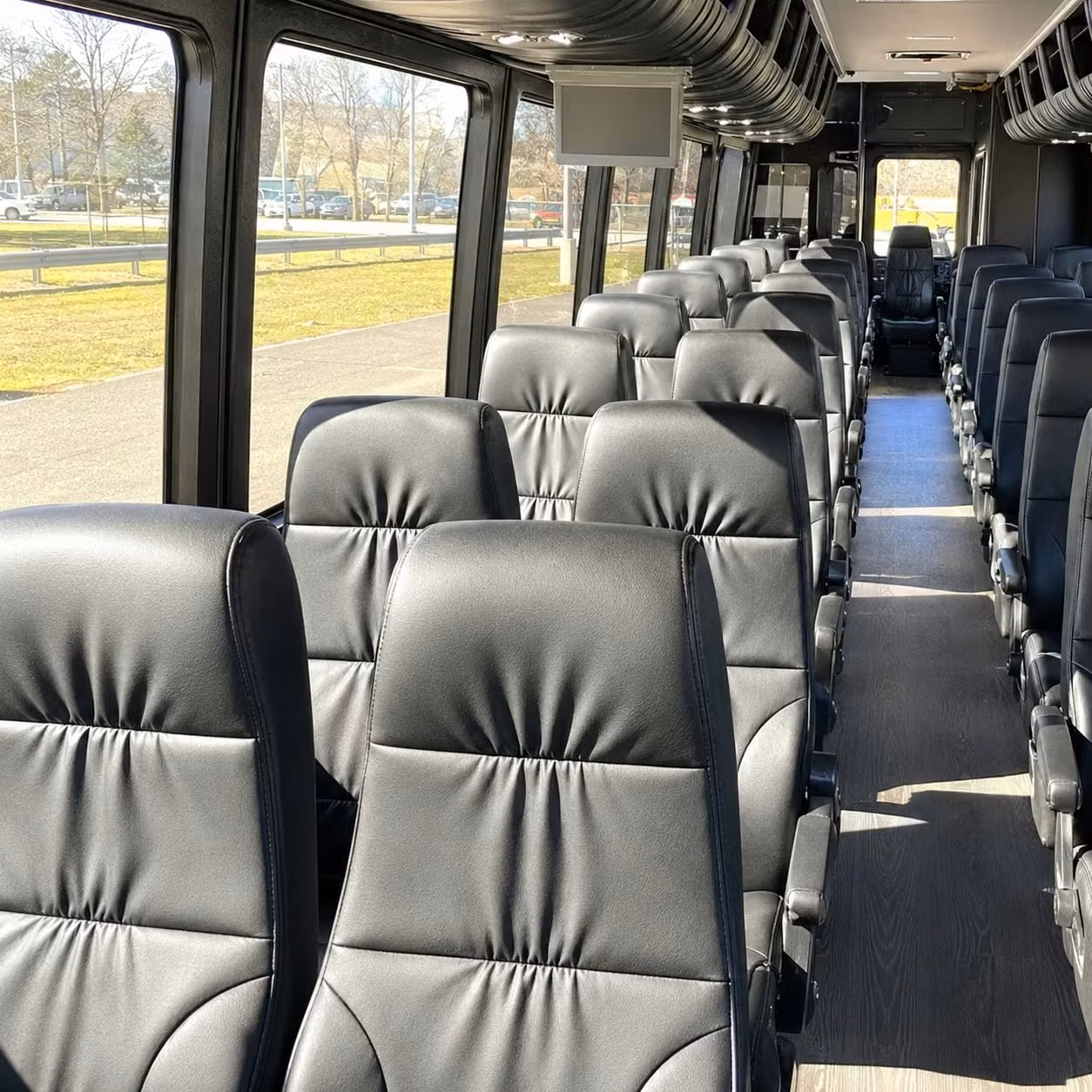 25 passenger minibus interior