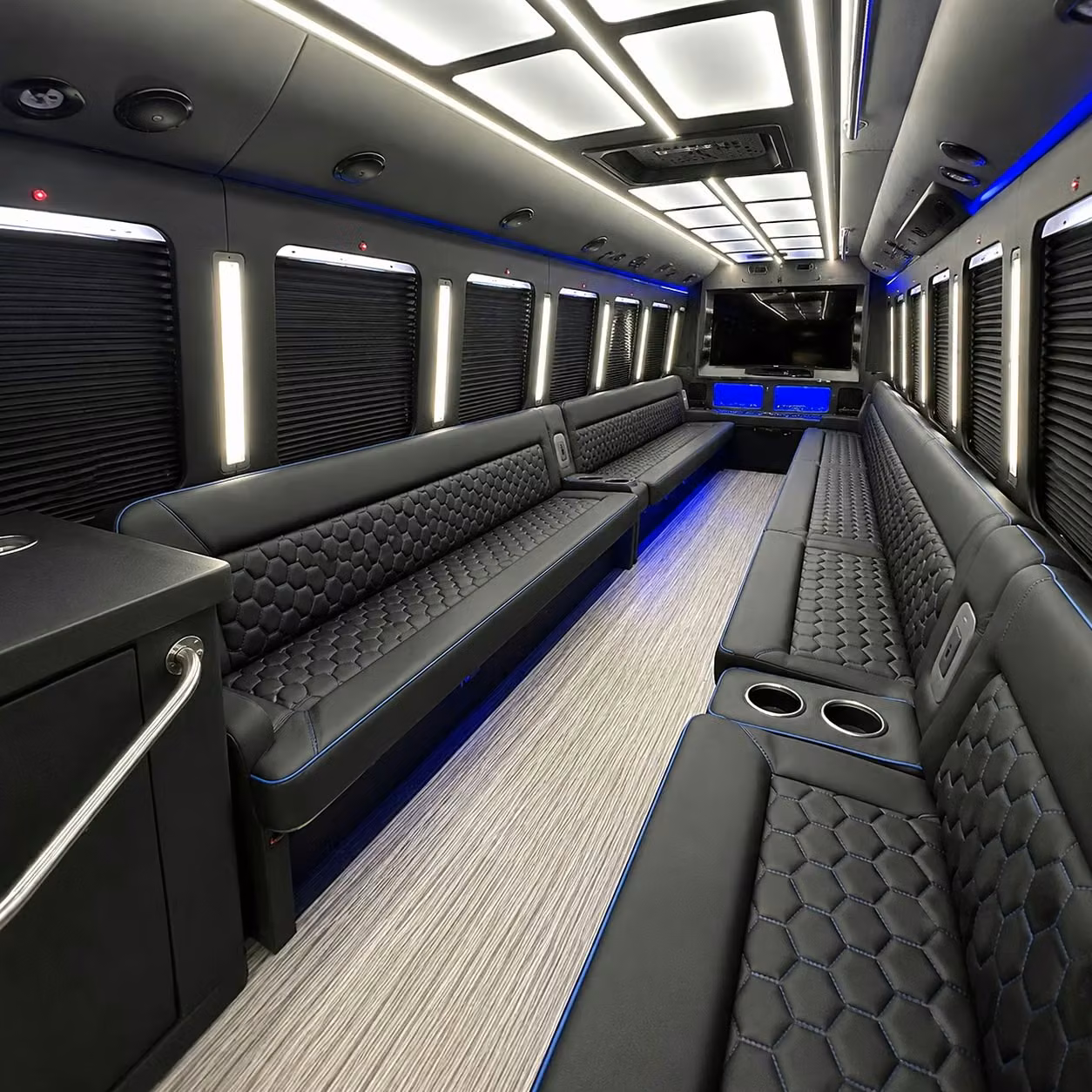don t split your group up rent a party bus for your next centennial concert night