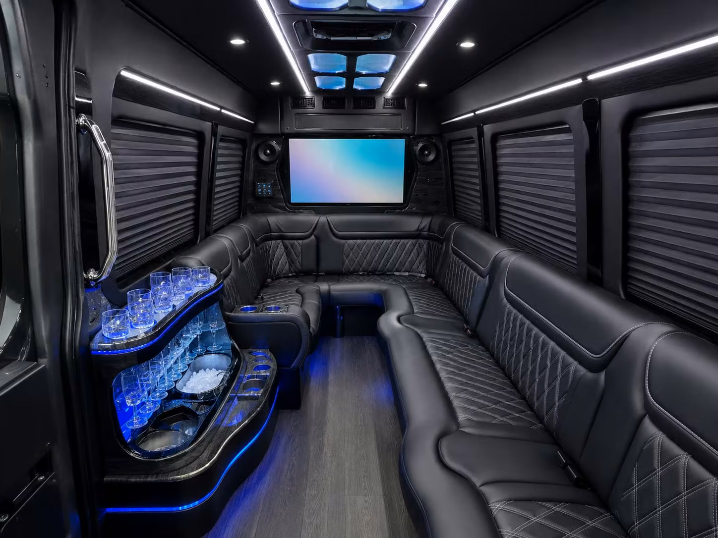 sprinter limousine inside