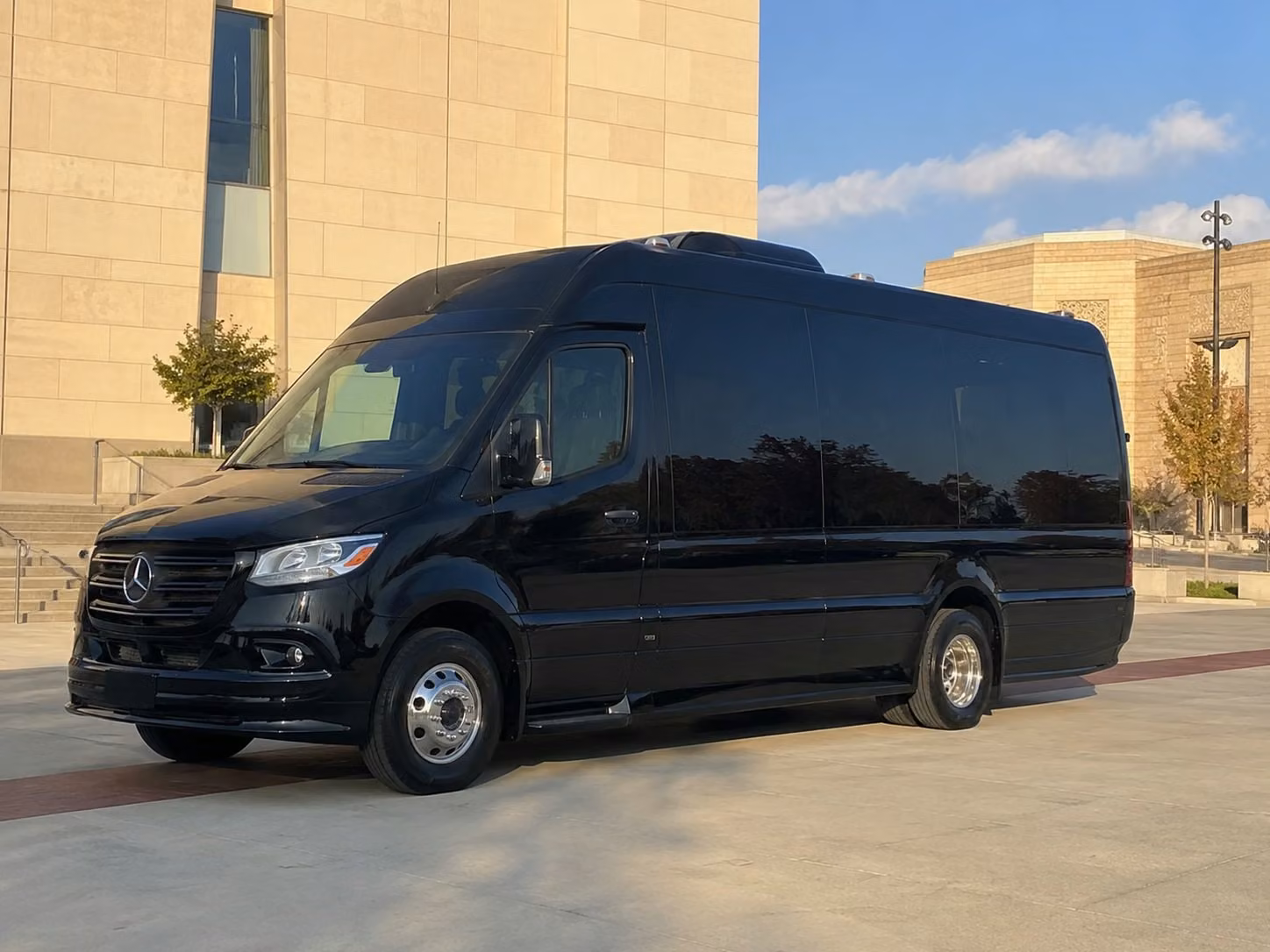 sprinter van with driver